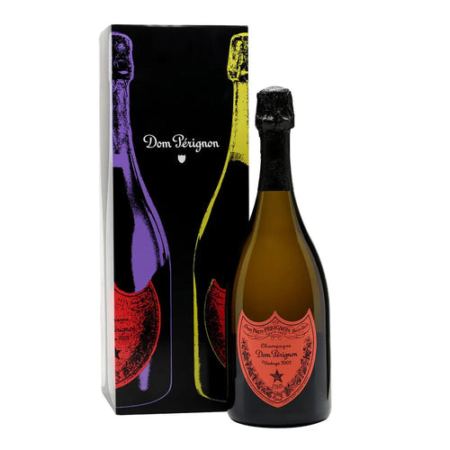 2002 Dom Pérignon Andy Warhol Tribute Collection Brut (Red)