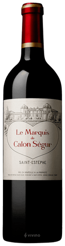 Château Calon-Ségur Marquis de Calon Saint-Estèphe 2014