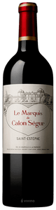 Château Calon-Ségur Marquis de Calon Saint-Estèphe 2014